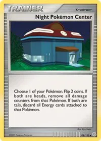 Night Pokemon Center 