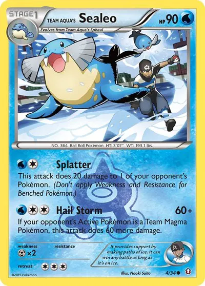 Team Aqua's Sealeo 