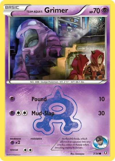 Team Aqua's Grimer 