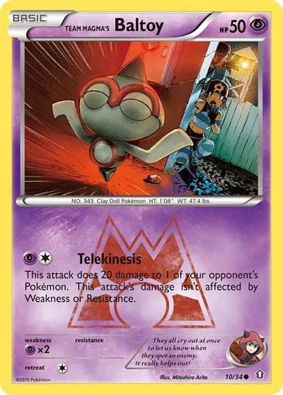 Team Magma's Baltoy 