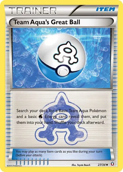 Team Aqua's Great Ball 