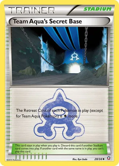 Team Aqua's Secret Base 
