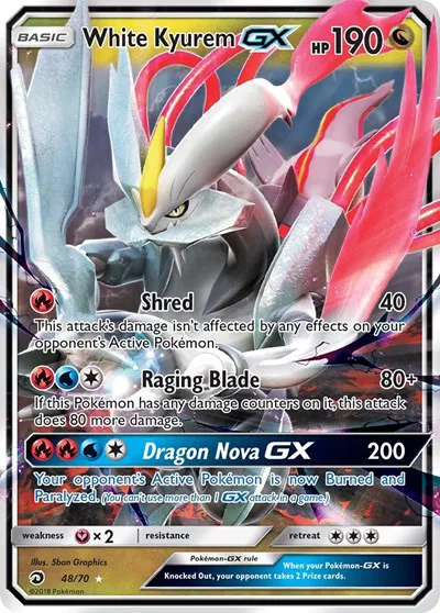 White Kyurem GX 