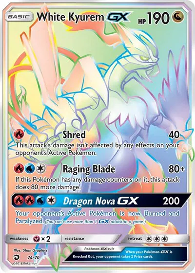 White Kyurem GX (Secret) 