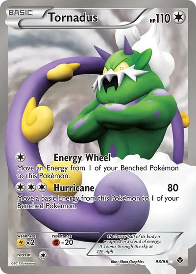 Tornadus (98 Full Art) 
