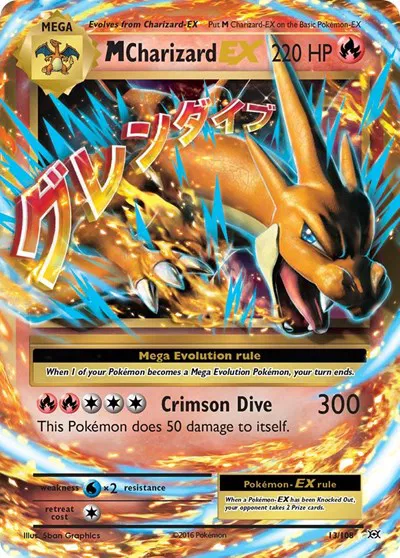 M Charizard EX 