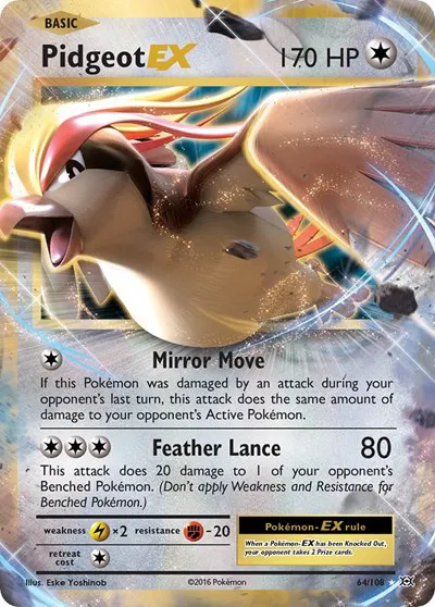 Pidgeot EX 