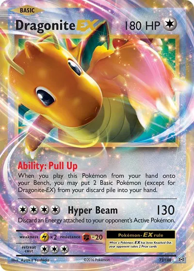 Dragonite EX 
