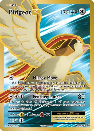 Pidgeot EX (Full Art) 