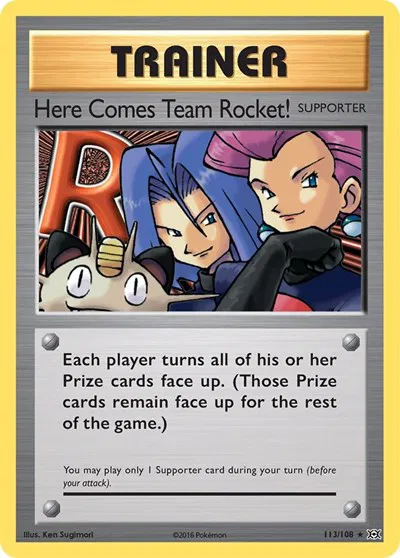 Here Comes Team Rocket! 
