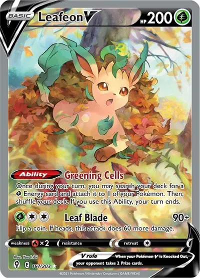 Leafeon V (Alternate Full Art) 