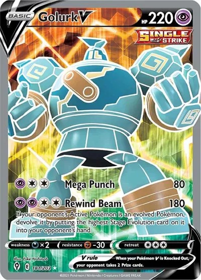 Golurk V (Full Art) 