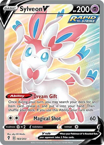 Sylveon V (Full Art) 