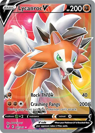 Lycanroc V (Full Art) 