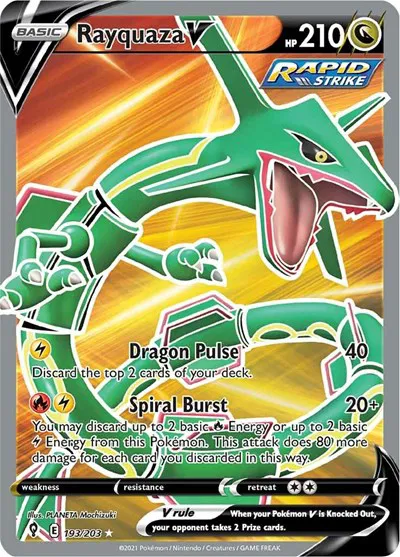 Rayquaza V (Full Art) 