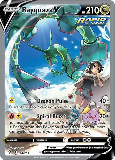 Rayquaza V (Alternate Full Art) 