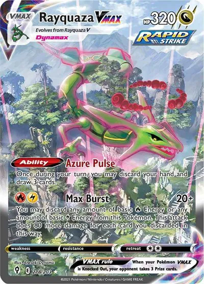 Rayquaza VMAX (Alternate Art Secret) 