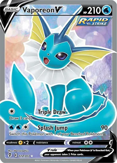 Vaporeon V (Full Art) 