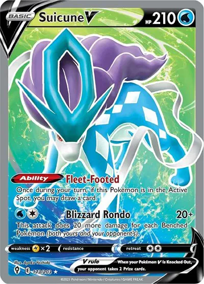 Suicune V (Full Art) 