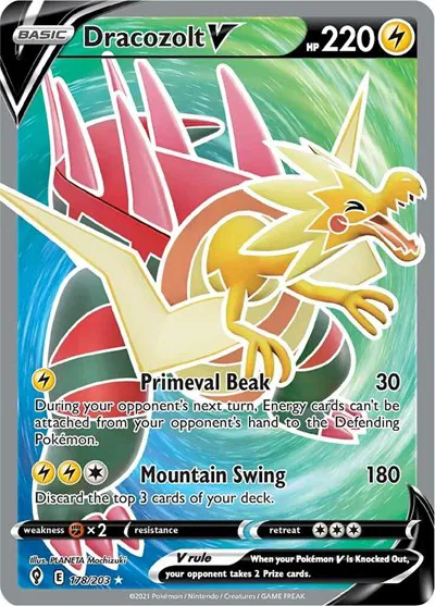 Dracozolt V (Full Art) 
