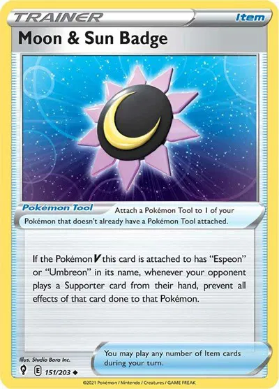 Moon & Sun Badge 