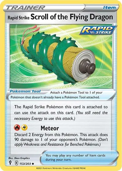 Rapid Strike Scroll of the Flying Dragon 