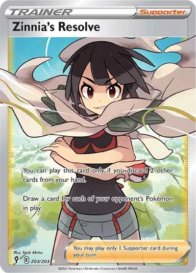 Zinnia's Resolve (Full Art) 