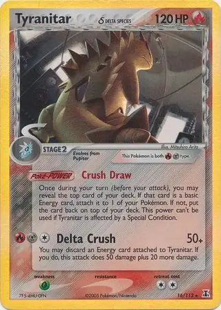 Tyranitar (Delta Species) 