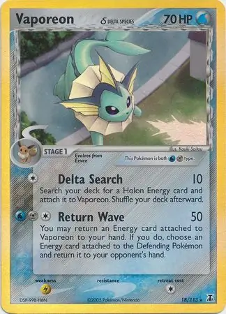 Vaporeon (Delta Species) 