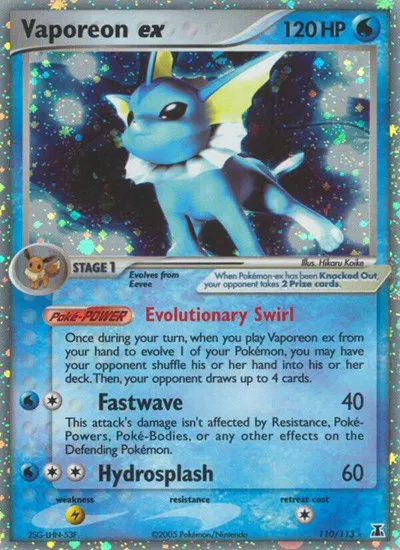 Vaporeon ex 