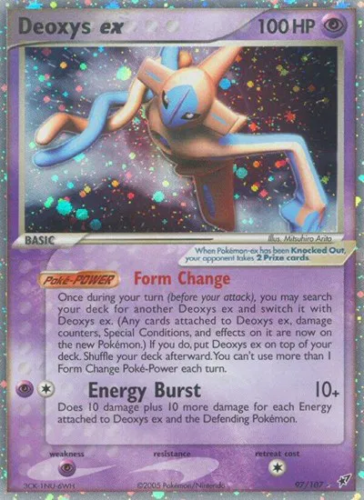 Deoxys ex (Normal Forme) 