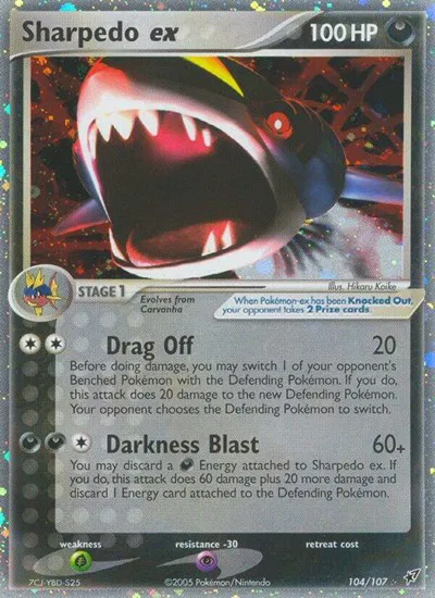 Sharpedo ex 