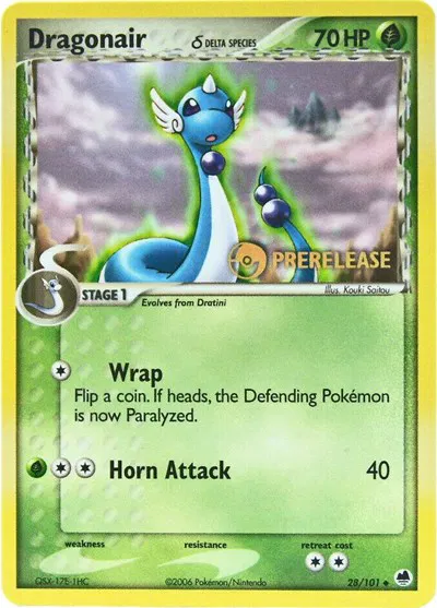 Dragonair (Delta Species) (Prerelease) 