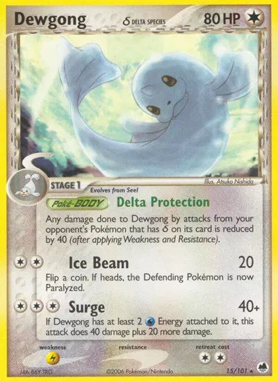 Dewgong (Delta Species) 