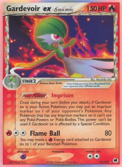 Gardevoir ex (Delta Species) 