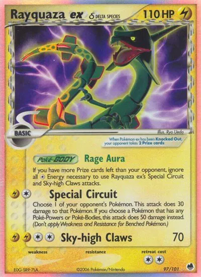 Rayquaza ex (Delta Species) 