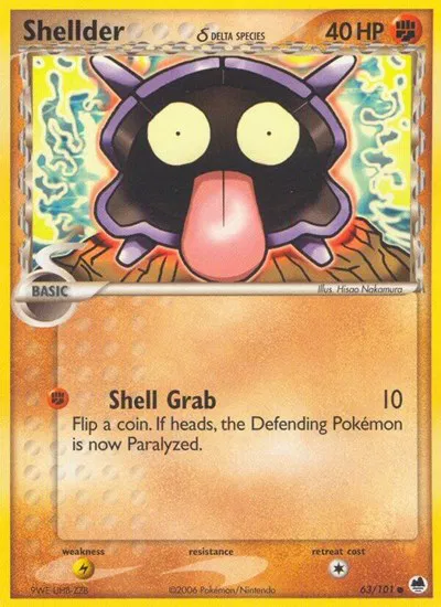 Shellder (Delta Species) 