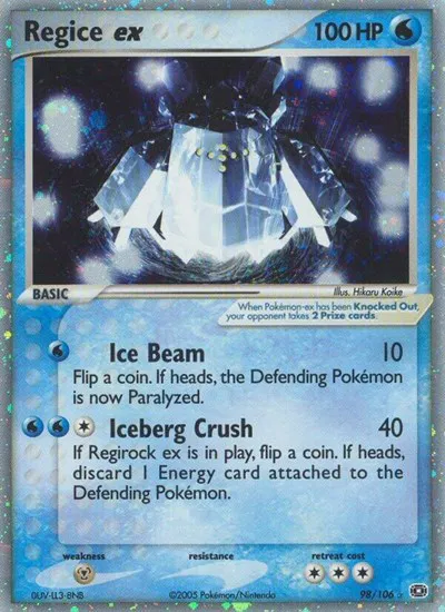 Regice ex 