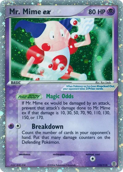 Mr. Mime ex (110) 