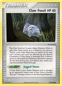 Claw Fossil 