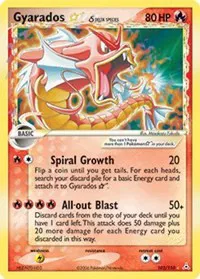 Gyarados Gold Star (Delta Species) 