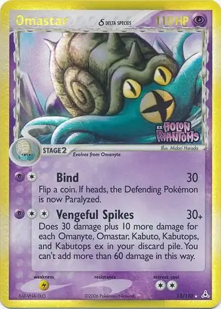 Omastar (Delta Species)