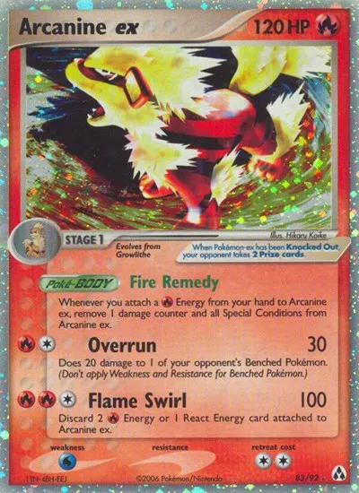 Arcanine ex 