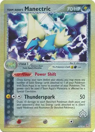 Team Aqua's Manectric 