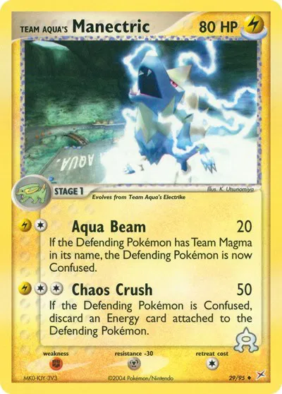 Team Aqua's Manectric (29) 