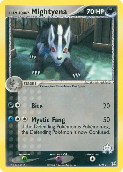 Team Aqua's Mightyena (15) 