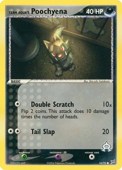 Team Aqua's Poochyena (54) 