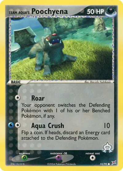Team Aqua's Poochyena (55) 