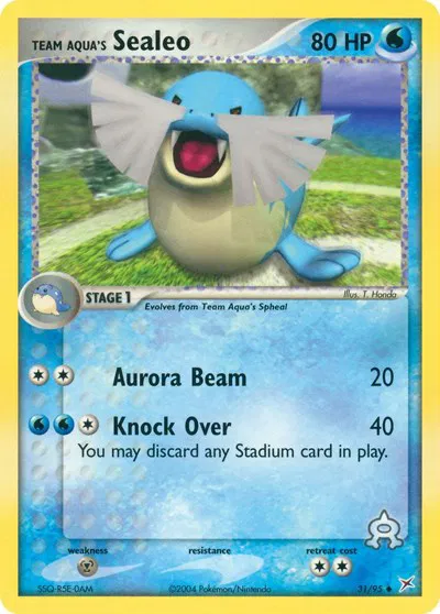 Team Aqua's Sealeo (31) 