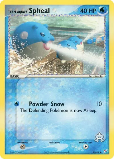 Team Aqua's Spheal (56) 